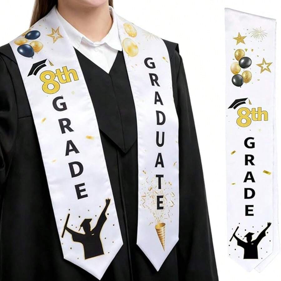 8th Grade Graduation 8th Grade Grad Sash Class Of 2026 Sash Honor ...