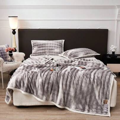 1 chiếc chăn bong bóng 3D siêu nhẹ, mềm mại, dày dặn và ấm áp, thân thiện với da, thích hợp cho phòng ngủ, phòng khách, phòng học, cắm trại, phù hợp cho mọi lứa tuổi, trang trí nhà cửa, món quà hoàn hảo.