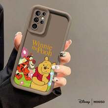 MINISO Disney Winnie Puuh Handyhülle, für Samsung S26 Ultra/S26 Edge/S26 Plus/S26/S25 Ultra/S25 Plus/S25/S25FE/S25Edge/S24Ultra/S24Plus/S24/S24FE/S23FE/S23Ultra/S23Plus/S23/S22Ultra/S22Plus/S22/S21Ultra/S21Plus/S21/A15/A16/A17/A25/A26/A35/A36/A54/A55/A56/A71/A72/A73/Geschenkidee für die Freundin - Weiss - Übersicht 5