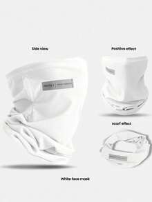 Unisex Sun Protection Face Mask, Suitable For Riding Electric Vehicles, Going Out, Beach, Face & Neck Coverage, Spring/Summer - Multicolor - View 3