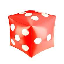 30cm Inflatable Dice, Multi-Color, Fun Gift For Students, Outdoor Games - Interesting Shape, Multi-Color Design, Portable Storage, Essential For Family Gatherings, Team Building Activities - Multicolor - View 10