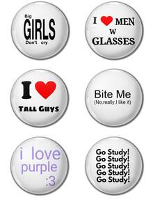 Funny Pattern Badge Brooch, Women's Badge, Pin Brooch, Bag Pendant, Clothing Accessory, Interesting Gift For Friends, Family, Teachers And Classmates - Multicolor - View 6