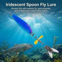 5 Pcs Colorful Soft Bait Fishing Lure With Flashing Blade For Fly Hook And Tandem Hooks Micro Jigging Realistic Insect Motion Freshwater Stream Lake Fishing - Multicolor - View 8