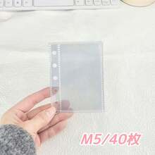50/40/30pcs A7/A6/M5 Planner Inserts, Refill Papers, Loose Leaf Binder Replacement Pages, Spare Pages, Removable Sticker Sheets, Transparent Release Paper, Sticker Backing Papers, Photo Album Refills - Supplementary Page - View 23