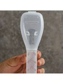 1pc Plastic Travel Razor Case Outdoor Camping Business Trip Portable Razor Holder Container Storage Shaving Box (Not Include Shaver) - A-transparent - View 4