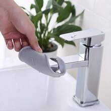 Silicone Faucet Extender, Universal Bathroom Kitchen Sink Water Outlet Lengthener, Splash Guard Water Tray - Multicolor - View 4