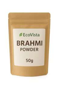 Ecovista Herbal Hair Care Combo Pack, Featuring Five Premium Ayurvedic Powders U2013 Shikakai, Neem, Brahmi, Amla, And Bhringraj U2013 Each (50 Grams) - White - View 4