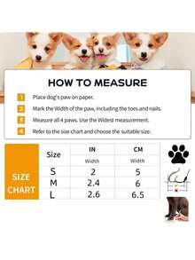 4双小型犬防水鞋套，速干低吸水性，保护爪子，圣诞礼物 - 彩色 - 查看 8