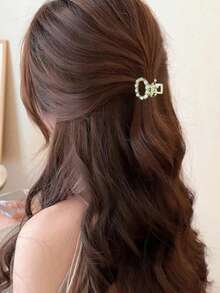 8个装女士仿珍珠镶嵌多款式发夹 - 彩色 - 查看 7