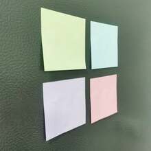 100 Sheets/Pack Colorful Self-Adhesive Memo Notes, 4 Colors Sticky Notes - Multicolor - View 9