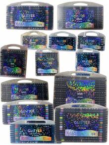 12/24/36/48/60色闪光马克笔软头毛笔珠光艺术绘画笔闪亮金属马克笔文具学生手绘日记荧光笔彩色笔剪贴簿笔日记笔学校办公用品返校礼物情人节感恩节圣诞节节日礼物工艺绘画套装 - A - 查看 10