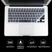 Universal Laptop Keyboard Cover Protector, 13-14 Inch & 15-17 Inch, Transparent Dust-Proof Protective Film - View 4
