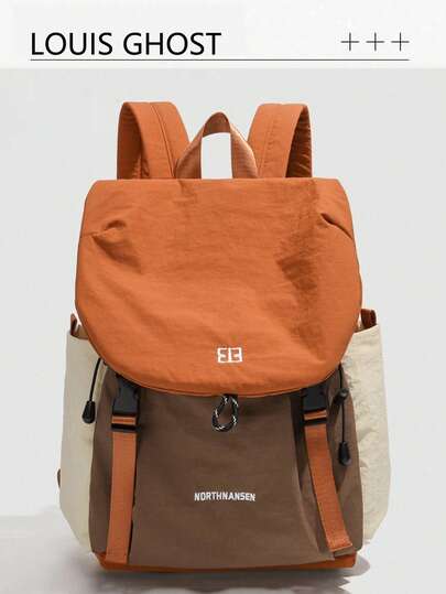 [Lightweight Travel Backpack | Available In Multiple Colors . The Ultimate Companion For Urban Commuting & Outdoor Wandering] Widened Shoulder Straps Breathable Back Panel Encomfort Even After Long Wear, Yet It Is As Light As A Feather, Making It Effortless For Shopping Or Hiking.