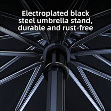 汽车遮阳伞 | 可折叠挡风玻璃遮阳伞 | 防紫外线隔热 | 通用型，适用于大多数车型 - 直柄陽傘 - 大號 - 查看 2