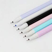 16pcs Cat Shaped Erasable Gel Pens Set, Includes Blue & Black Ink, 0.5mm Fine Point, Suitable For Office, Notes, Diary Planning, Correction Stationery Gift Set - Sets - View 8