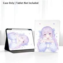 蝴蝶结图案单件翻盖平板电脑保护套，带笔槽，兼容三星 A9/A9+/S9/S9FE/A11/A11+/S11/S10 FE/S10 FE+/S10 Lite、A16 2025、Air 11/13、M3 2025、Mini 7 A17、Pro 2024、Air 11/13、M2 2024、Pro 11/13、M4 2024、Pro 12.9、7/8/9 代、10.2、10 代、10.9、Air 4/5/6/7/8、10.9、Pro 11、4/5/6 代、Mini 6、SE 11、荣耀、Matepad SE 11。 - 彩色 - 查看 8