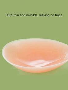 Áo ngực nâng ngực silicon tái sử dụng, áo ngực không dây giúp tôn vòng một cho phụ nữ và bé gái, áo ngực dán màu hồng vô hình. - Màu be - Xem 4