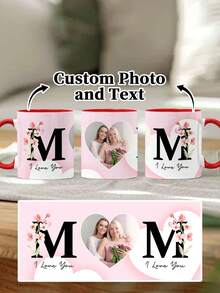 1pc 11oz/15oz Custom Mother's Day Mug, Personalized With Photos And Text, A Unique Gift For Mom - Style 2 - View 14