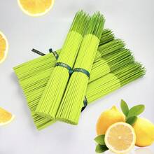 [Pilihan Populer] Stik Dupa Aroma Lemon, Versi Panjang 12,6 Inci, Aroma Jeruk dan Herbal Tahan Lama, Waktu Bakar 40-60 Menit, Cocok untuk Rumah, Meditasi, Kantor, dan Acara Lainnya - lemon - View 5