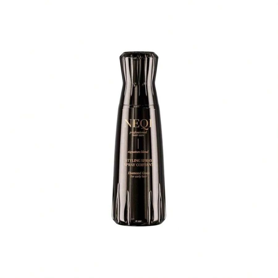 Neqi - DIAMOND GLASS Styling Anti-Frizz Spray Curly 180ml U2013 Defined Curls, Long-Lasting Bounce, Moisture Protection, Radiant Shine, Made In Italy - Trắng - Xem 1