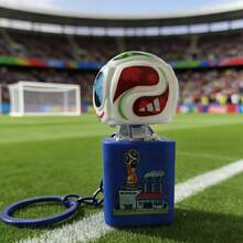 FIFA FIFA 1p'c's2026World Cup Keychain With Sound And Light Effects, Trophy Souvenir, Creative Pendant And Small Gift For Football Fans,Essential Items For Football Fans, Good Gifts For Giving - 1 YEAR - View 14