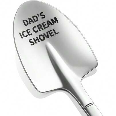 Stainless Steel Ice Cream Shovel – Durable Scoop Tool For Smooth Serving, Ideal Gift For Dad For Father's Day, Birthday, Or Christmas
