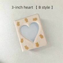 1 Piece Of Super Cute Love Mini Photo Album, 3-Inch 40-Page Single-Frame Storage Photo Album, Commemorative Album, Holiday, Birthday Gift,Back To School,School Supplies - Nhiều màu - Xem 4