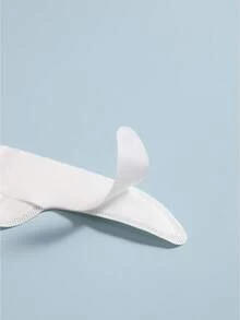 10-Pack White Breathable Sweat-Absorbing Neck Pads, Neck Sweat-Absorbing Patches, All-Season Neck Patches, Washable Sweat-Absorbing Patches, Clothing Sweat-Absorbing Pads, Sweat-Absorbing And Deodorizing Patches, Antiperspirant And Sweat-Proof Patches, Sweat-Proof Invisible Breathable And Sweat-Absorbing Patches, Portable, Travel Accessory, Daily Necessity, Travel Essential. - White - View 7