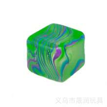 Needoh Flowing Ice Cube Maltose Stress Relief Toy Ice Cube Maltose Squishy Toy - 5.5 Flowing Pattern Square Maltose Pink Box Pack - View 7