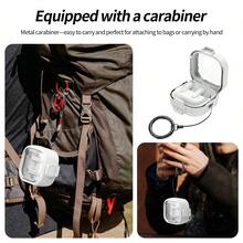 Ốp tai nghe phù hợp với tai nghe không dây Galaxy Buds4/4pro, vỏ bảo vệ chống rơi vỡ, thiết kế unisex dành cho cặp đôi. - Nhiều màu - Xem 6