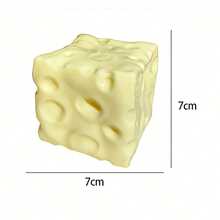 Cheese Pinch Squeeze Coconut Oil Handmade Ball Plastic Non Rebound Pinch Pinch Stress-Relief Squishy Party Party Gifts Souvenir - 6cm - View 8