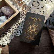 1 bộ bài Tarot cầm tay Akashic Eye, trò chơi để bàn theo phong cách Wicca, thích hợp làm quà tặng Giáng sinh và Lễ Tạ ơn. - Nhiều màu - Xem 2