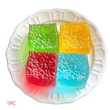 1pc Popular Ice Skin Maltose Grass Ball Candy With Slow Rebound And Kneading For Easy Decompression. Birthday Gift - Christmas Gift - Halloween Gift - Easter Gift - Perfect Gift - Gift - Multicolor - View 8