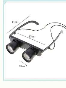 1pc Fishing Binoculars Headband Magnifier, High Definition Zoom Lens, Suitable For Concerts - Multicolor - View 11