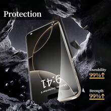 NNBILI 5 buc. folie de protecție ecran din sticlă securizată 9D pentru iPhone X/XS/XR/XS Max/11/12/13/14/15/16/16E/17E/17/Pro Max/Air Series, lucioasă de înaltă definiție, instalare ușoară, rezistentă la zgârieturi, anti-șoc, anti-amprentă - clar - Vizualizare 3