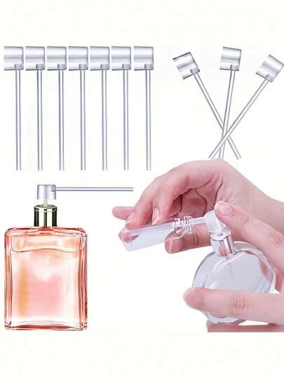 Refillable Perfume Spray Pump, Unscented Plastic Cosmetic Mist Bottle, Latex-Free Travel Spray Bottle, Portable Perfume Refill Tool