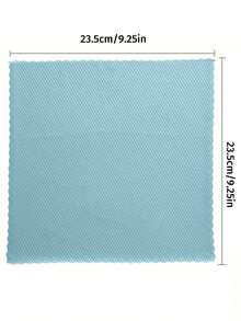 1pc Reusable Magic Cleaning Cloth, Suitable For Cleaning Kitchen, Mirror, Glass, Tableware, Screen And Car Window, Durable Cleaning Essential, Random Color - Thickened and Upgraded Version - View 7