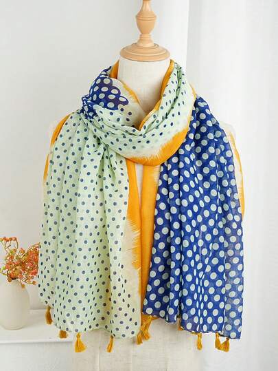 1 chiếc khăn choàng nhỏ in hoa dành cho nữ, khăn choàng dài thời trang 180*85cm, khăn tắm biển, thích hợp cho du lịch và sử dụng hàng ngày, khăn choàng, khăn trùm đầu điều hòa cao cấp, phong cách thường ngày, chất liệu polyester.