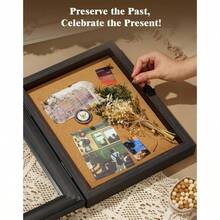 Three-Ring Binder Photo Albums - Black Gold + 8x10" - View 8