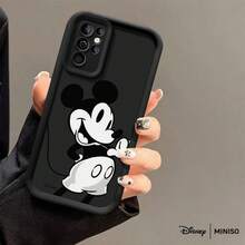 Ốp lưng điện thoại MINISO Disney Classic Black & White Mickey Mouse bằng nhựa TPU, kiểu dáng hoạt hình retro, phù hợp với các dòng điện thoại Samsung S26 Ultra/S26 Edge/S26 Plus/S26/S25 Ultra/S25 Plus/S25/S25FE/S25Edge/S24Ultra/S24Plus/S24/S24FE/S23FE/S23Ultra/S23Plus/S23/S22Ultra/S22Plus/S22/S21Ultra/S21Plus/S21/A15/A16/A17/A23/A24/A25/A26/A33/A34/A35/A36/A52/A53/A54/A55/A56/A71/A72/A73, quà Giáng sinh cho bạn gái. - trắng - Xem 2