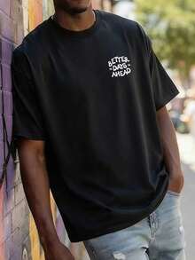 Dam-T-shirts - Svart - Visa 3