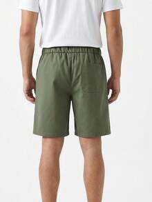 Men's Cargo Shorts BreathableBermuda Shorts Loose Fit Shorts With Pockets Sports - Green - View 2