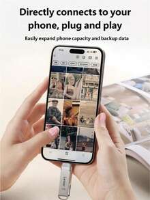 Lexar D40T USB闪存盘，128GB/256GB，USB 3.2 Type-C双接口，兼容手机和电脑，加密保护，读取速度高达150MB/s - 查看 7