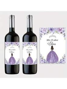 Customized Stickers, Thank You Stickers, Envelope Seals, Gift Stickers, Box Stickers, Packaging Stickers, Classic Shape Stickers - Wine Bottle Stickers - View 4