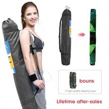 Jump Rope Mat Large Rubber Exercise Mat Indoor Outdoor Shock Absorbing Mat Non-Slip Oval Design for Floor and Rope Protection Workout Mats for Home Gym Flooring - Azul y verde - Ver 6