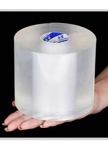 定制无粘性透明PE静电保护膜 高光泽塑料五金玻璃表面防尘防刮PE膜 - 1pc - 查看 5