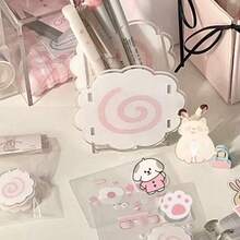 可爱粉色亚克力鱼形笔筒，精美桌面文具收纳盒，开学必备 - 魚餅 - 查看 6