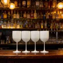 Ly sứ trắng 480ml, làm từ chất liệu chống vỡ và chịu áp lực. Ly sâm panh thích hợp cho đám cưới/tiệc tùng/dã ngoại, quà tặng ngày Valentine. - A - Xem 4