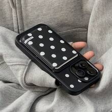 1 chiếc ví đựng thẻ từ tính Magsafe bằng da, kiểu dáng tối giản chấm bi. - Nhiều màu - Xem 8