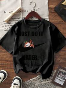 Men T-Shirts - Black - View 1